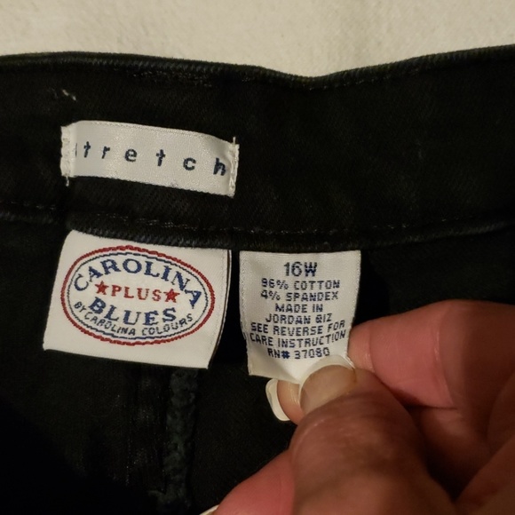 Carolina blues black jeans - Picture 2 of 2
